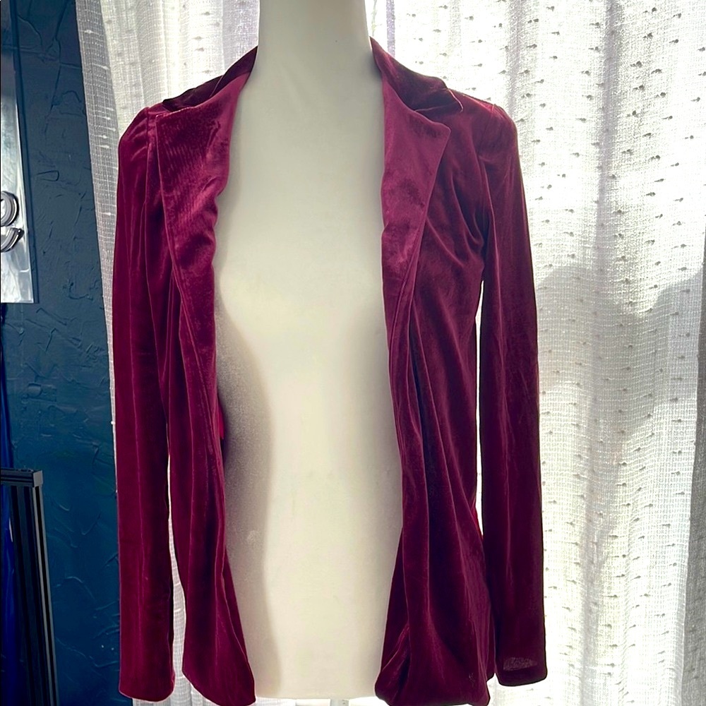 Elegant Pink Velvet Jacket
